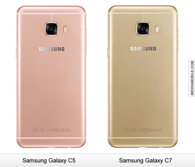 Samsung Galaxy C5 Dan Galaxy C7