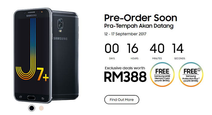 Harga Samsung Galaxy J7+ Malaysia