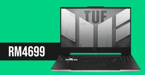 ASUS TUF Dash F15 (2022) Laptop Gaming Mampu Milik - Bermula RM4699
