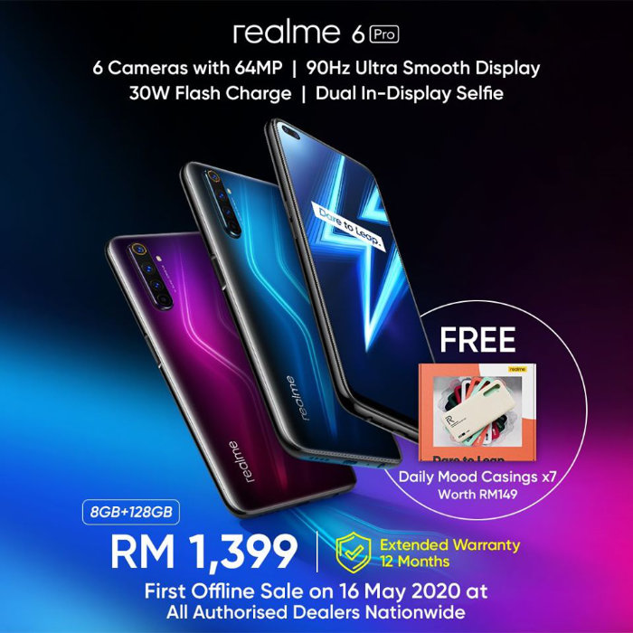 Harga Realme 6 Pro Malaysia